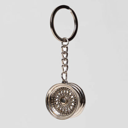 Brilliant Silver Keychain